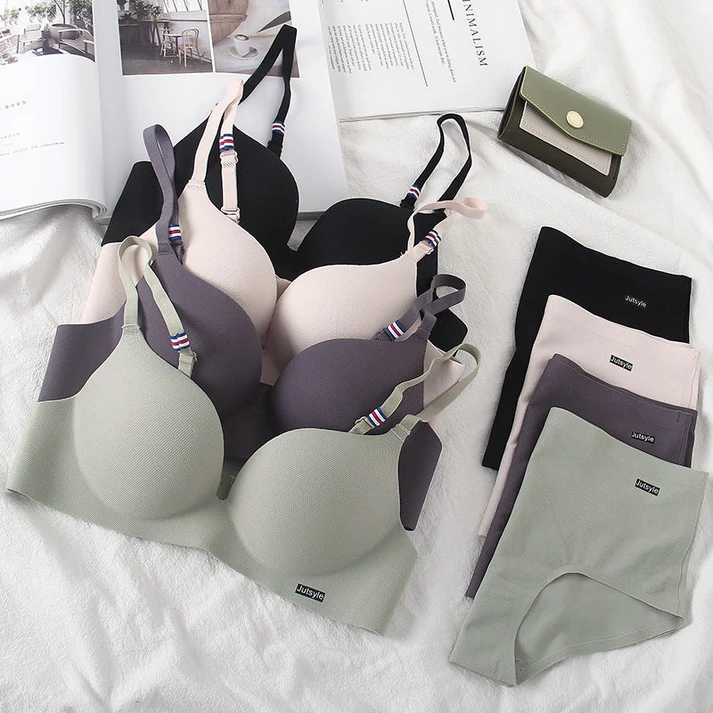 Comfort Sexy Bra & Panty Set (Pack of 4)